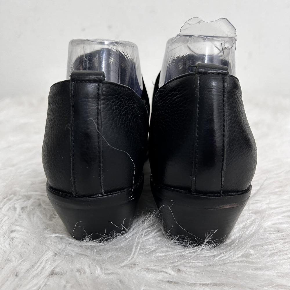 Rebecca Minkoff Annette Grommet Shootie Soft Pebble Grain Leather Slip on 9.5 M - Picture 7 of 10